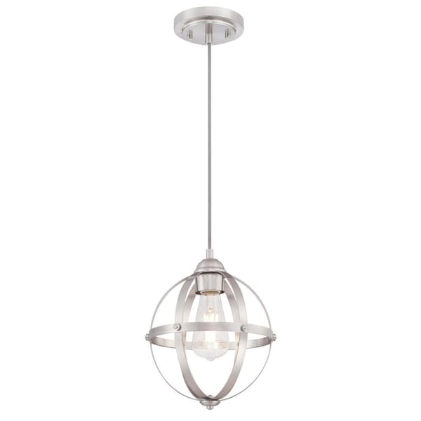 Westinghouse Pendant 60W Mini Stella Mira, Brushed Nickel 6362000 - main